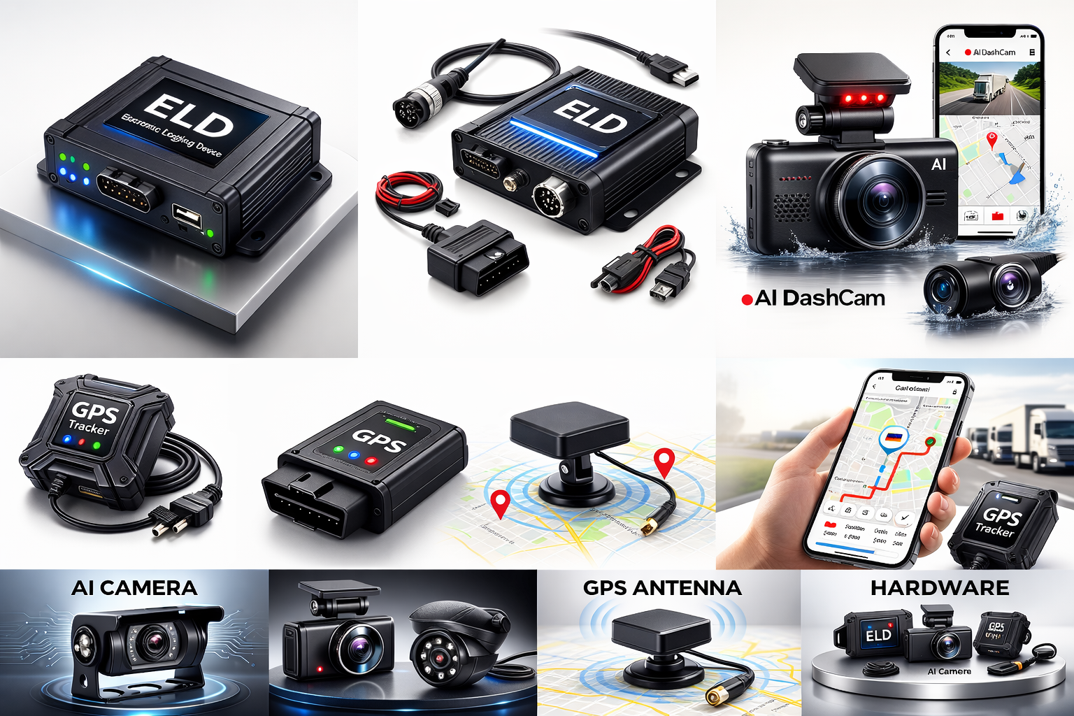 AI dashcam device visual