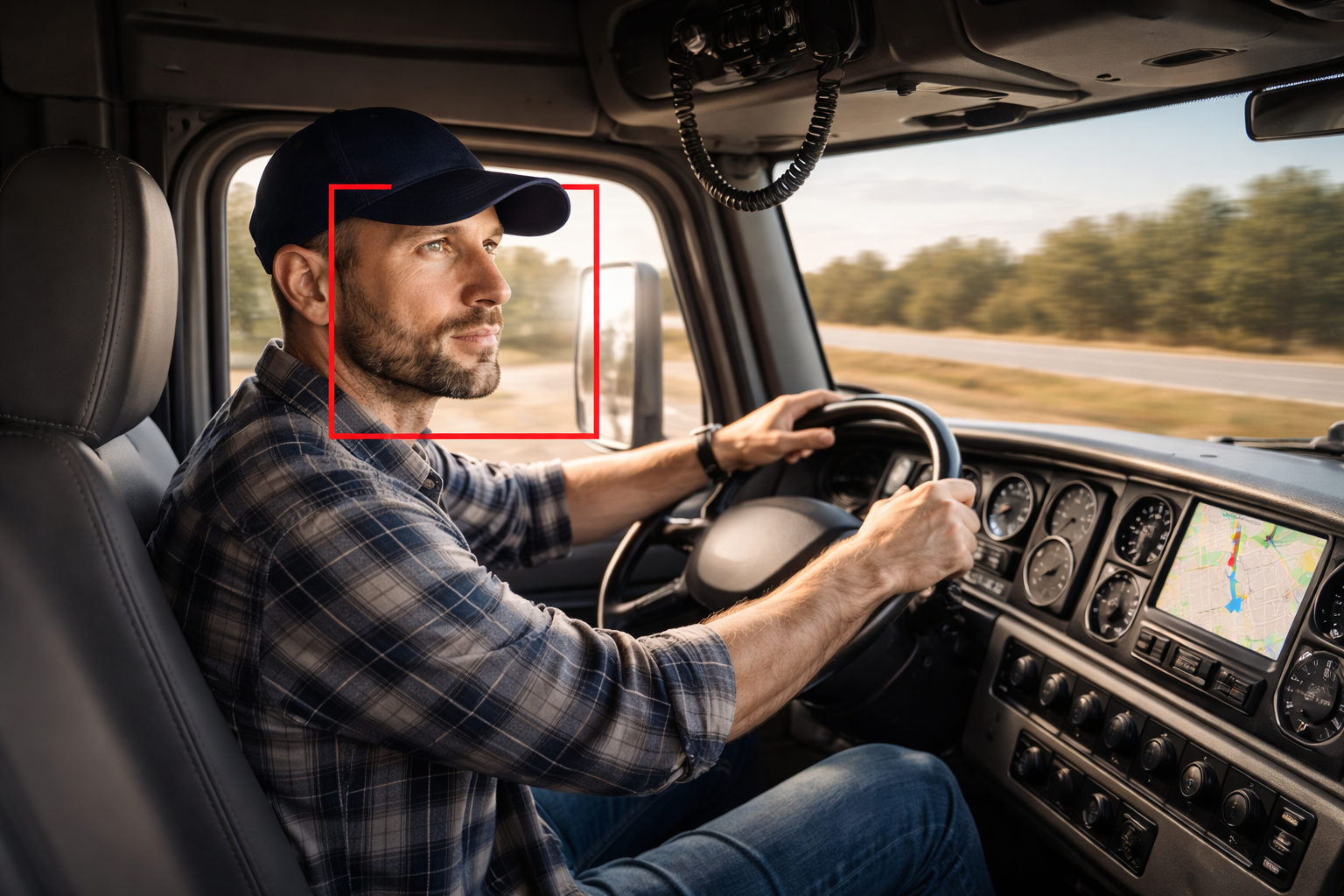 American trucks highway view